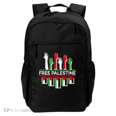 Free Palestine Hands United Backpack