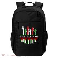 Free Palestine Hands United Backpack thumb 0
