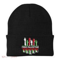 Free Palestine Hands United Beanie thumb 0