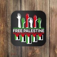 Free Palestine Hands United Coaster thumb 0