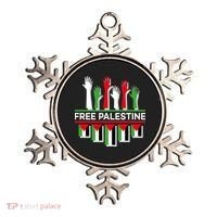Free Palestine Hands United Ornament thumb 0