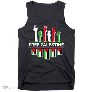 Free Palestine Hands United Tank Top