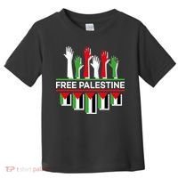 Free Palestine Hands United Toddler T-Shirt thumb 0
