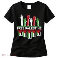 Free Palestine Hands United Women's T-Shirt thumb 0