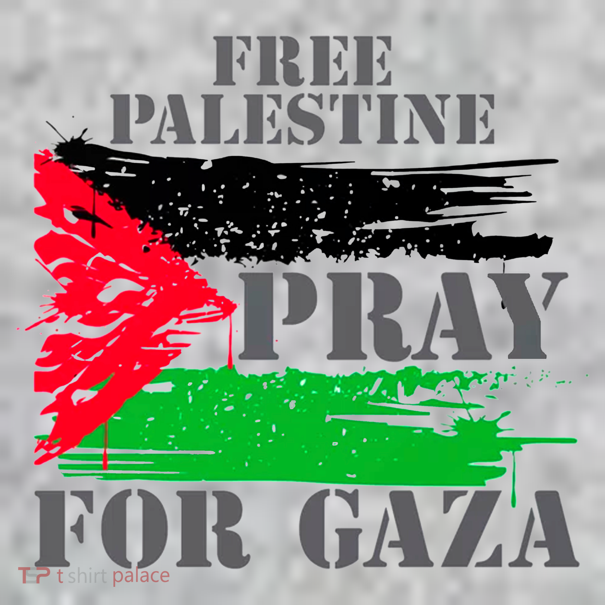 Free Palestine Pray For Gaza Palestinian Flag Pajama Set