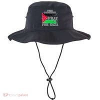 Free Palestine Pray For Gaza Palestinian Flag Bucket Hat thumb 0