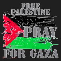 Free Palestine Pray For Gaza Palestinian Flag Hat thumb 2