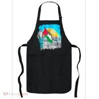 Free Palestine Save Gaza Ilustraion Apron thumb 0