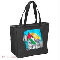 Free Palestine Save Gaza Ilustraion Tote Bag thumb 2