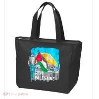 Free Palestine Save Gaza Ilustraion Tote Bag thumb 3