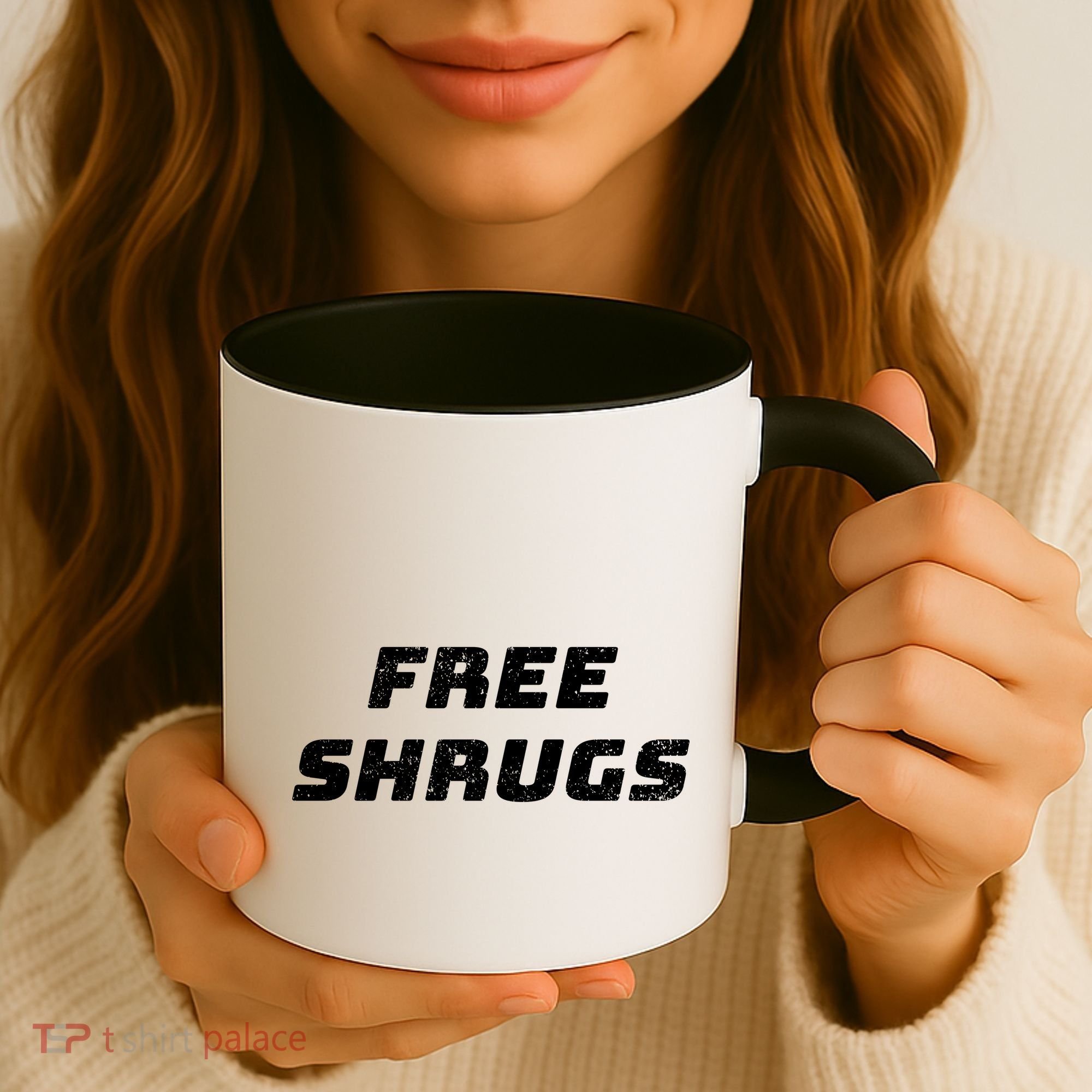 Free Shrugs Coffee Mug