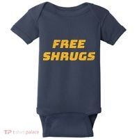 Free Shrugs Baby Bodysuit thumb 0