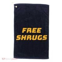 Free Shrugs Golf Towel thumb 0