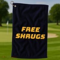 Free Shrugs Golf Towel thumb 1