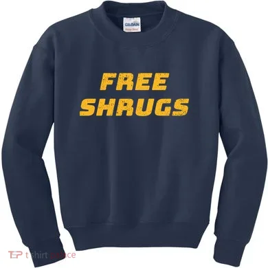 Free Shrugs Kids Sweatshirt
