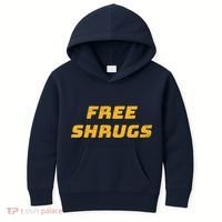 Free Shrugs Kids Hoodie thumb 0