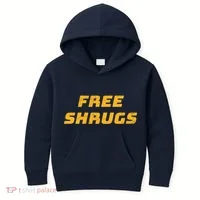 Free Shrugs Kids Hoodie thumb 0