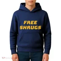 Free Shrugs Kids Hoodie thumb 4