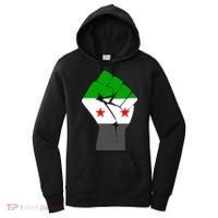 Free Syria Revolution Fist Flag Women's Hoodie thumb 0