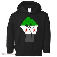 Free Syria Revolution Fist Flag Toddler Hoodie thumb 0