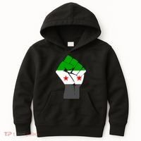 Free Syria Revolution Fist Flag Kids Hoodie thumb 0