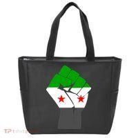 Free Syria Revolution Fist Flag Tote Bag thumb 0