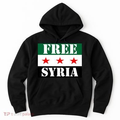 Free Syria Syrian Anti War Protest Strikes Hoodie
