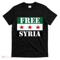 Free Syria Syrian Anti War Protest Strikes T-Shirt thumb 0