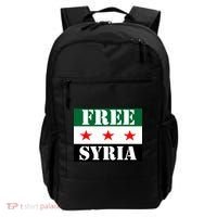 Free Syria Syrian Anti War Protest Strikes Backpack thumb 0