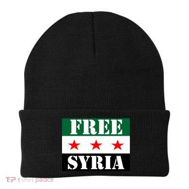 Free Syria Syrian Anti War Protest Strikes Beanie