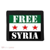 Free Syria Syrian Anti War Protest Strikes Mousepad thumb 0