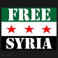 Free Syria Syrian Anti War Protest Strikes Baby Bodysuit thumb 2