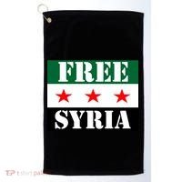 Free Syria Syrian Anti War Protest Strikes Golf Towel thumb 0