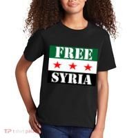 Free Syria Syrian Anti War Protest Strikes Kids T-Shirt thumb 2