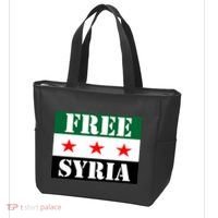 Free Syria Syrian Anti War Protest Strikes Tote Bag thumb 3