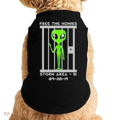Free The Aliens Storm Area 51 Doggie Tank