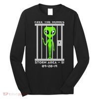 Free The Aliens Storm Area 51 Long Sleeve Shirt thumb 0