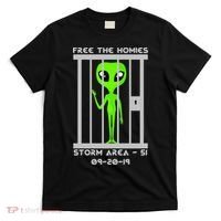 Free The Aliens Storm Area 51 T-Shirt thumb 0