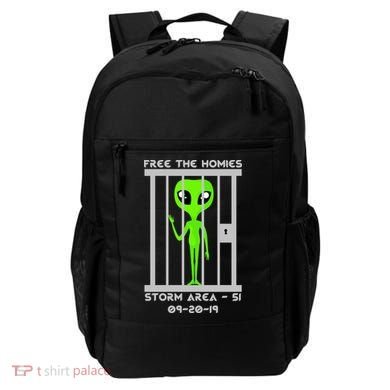 Free The Aliens Storm Area 51 Backpack