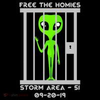 Free The Aliens Storm Area 51 Women's Hoodie thumb 2