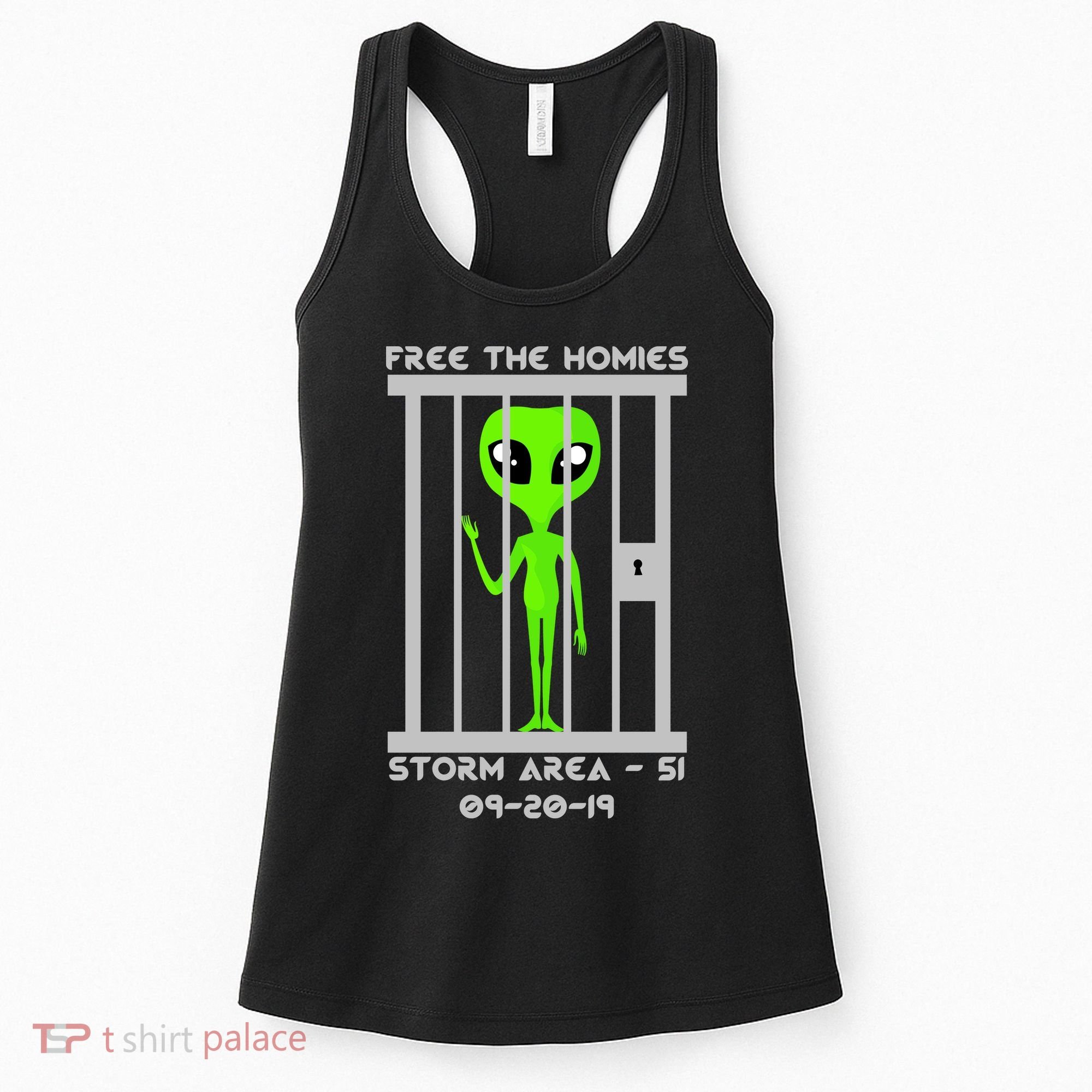 Free The Aliens Storm Area 51 Women's Tank Top