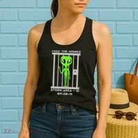 Free The Aliens Storm Area 51 Women's Tank Top thumb 2