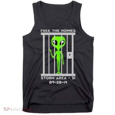 Free The Aliens Storm Area 51 Tank Top