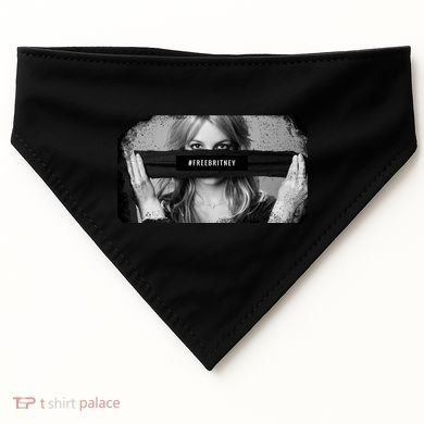 #freebritney Vintage Cover Free Britney USA-Made Doggie Bandana