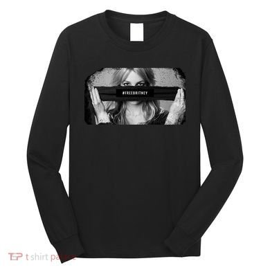 #freebritney Vintage Cover Free Britney Long Sleeve Shirt