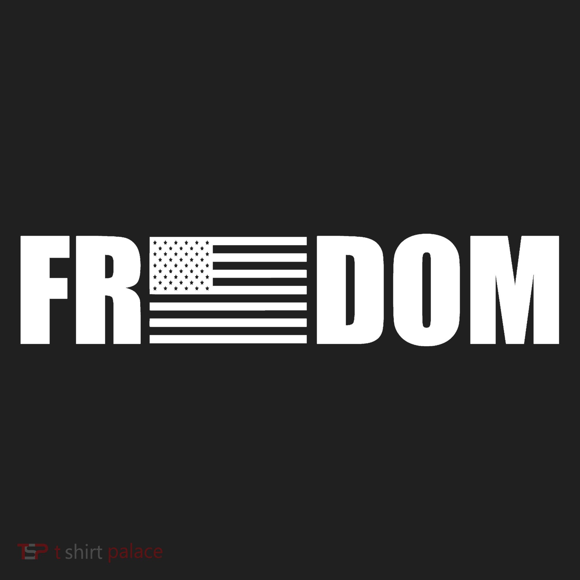 Freedom American Flag Women's Sweatshirt