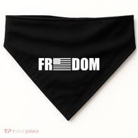 Freedom American Flag USA-Made Doggie Bandana thumb 0