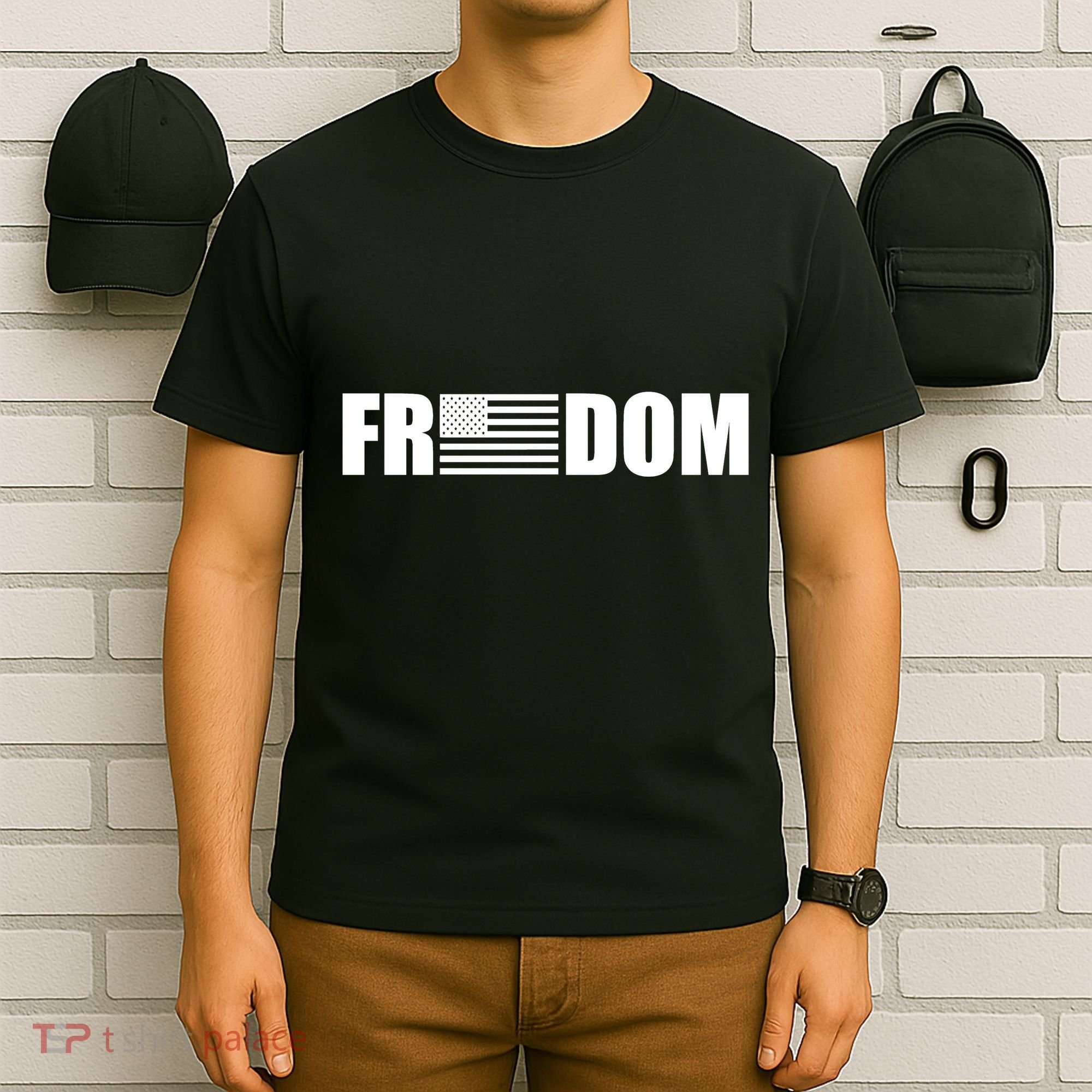 Freedom American Flag T-Shirt