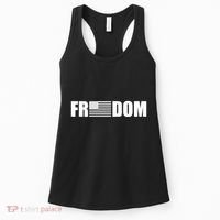 Freedom American Flag Women's Tank Top thumb 0