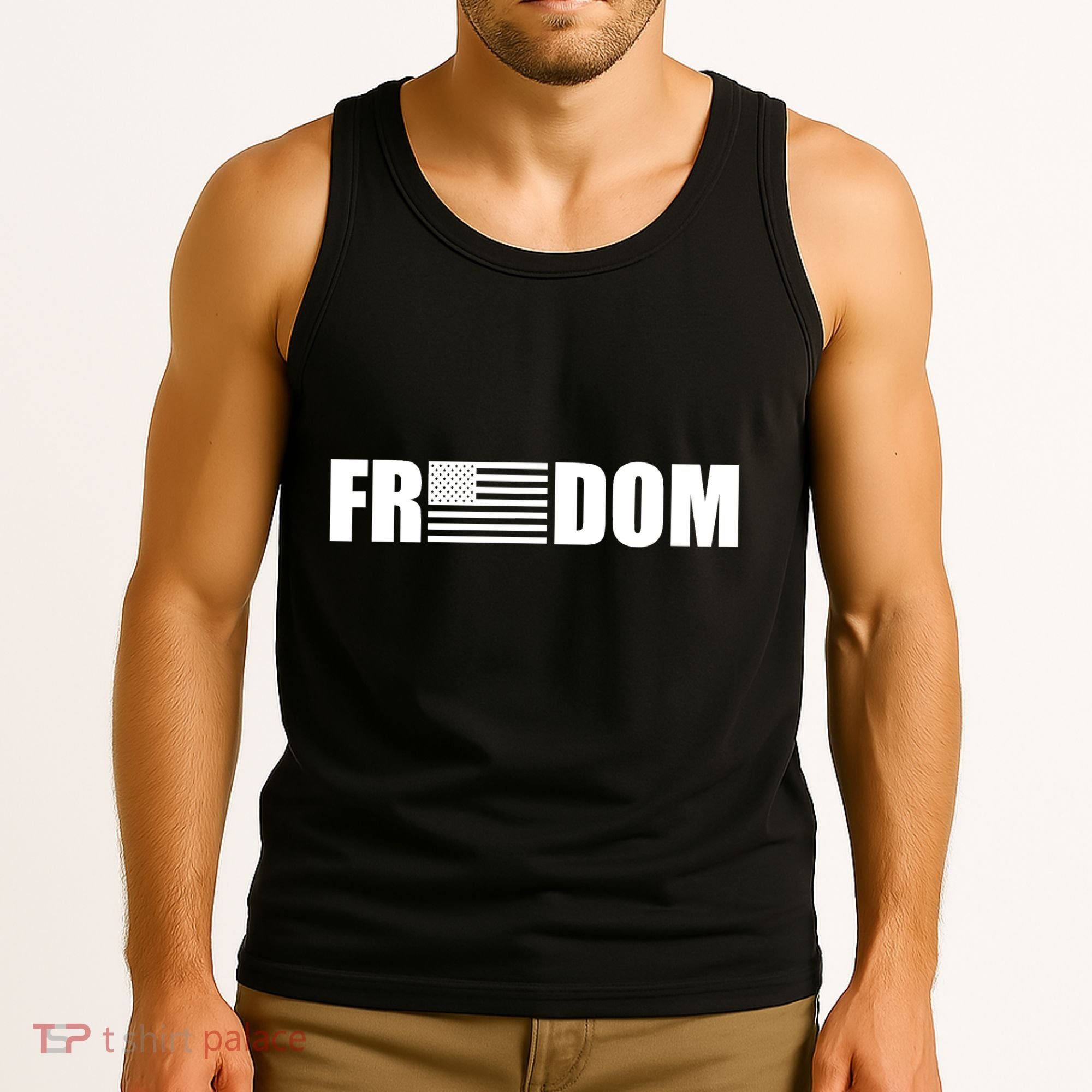 Freedom American Flag Tank Top